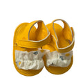 Cupcakes and Cashmere Baby Girl Yellow Ruffle Sandals