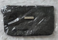 Tommy Hilfiger Black Textured Zip Pouch – New in Package