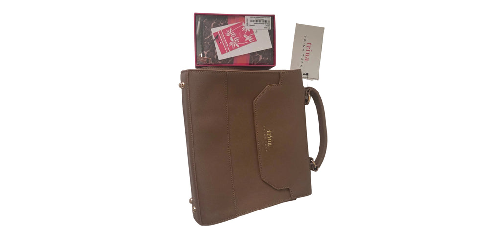 Trina Turk Brown Crossbody Bag.