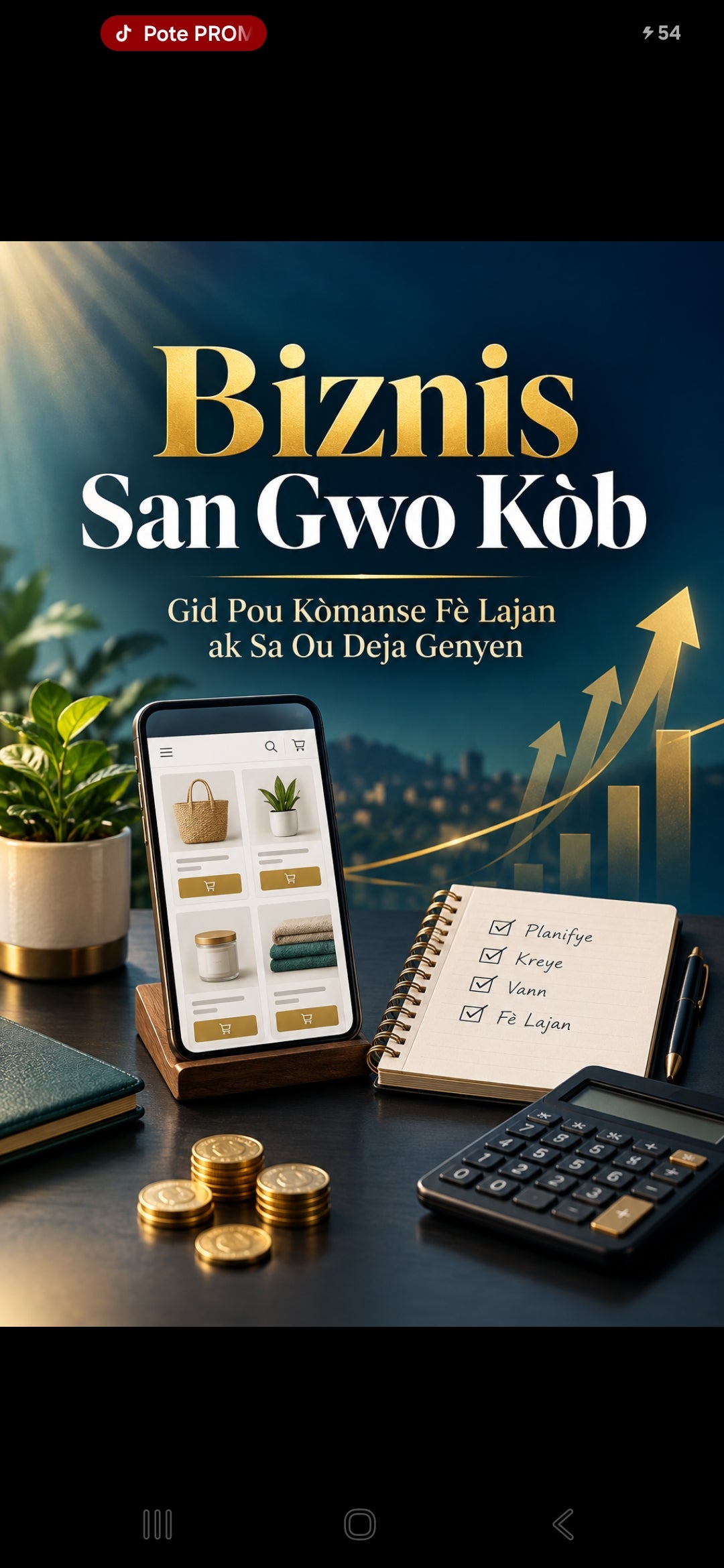 Biznis San Gwo Kòb: Gid Pou Kòmanse Fè Lajan ak Sa Ou Deja Genyen