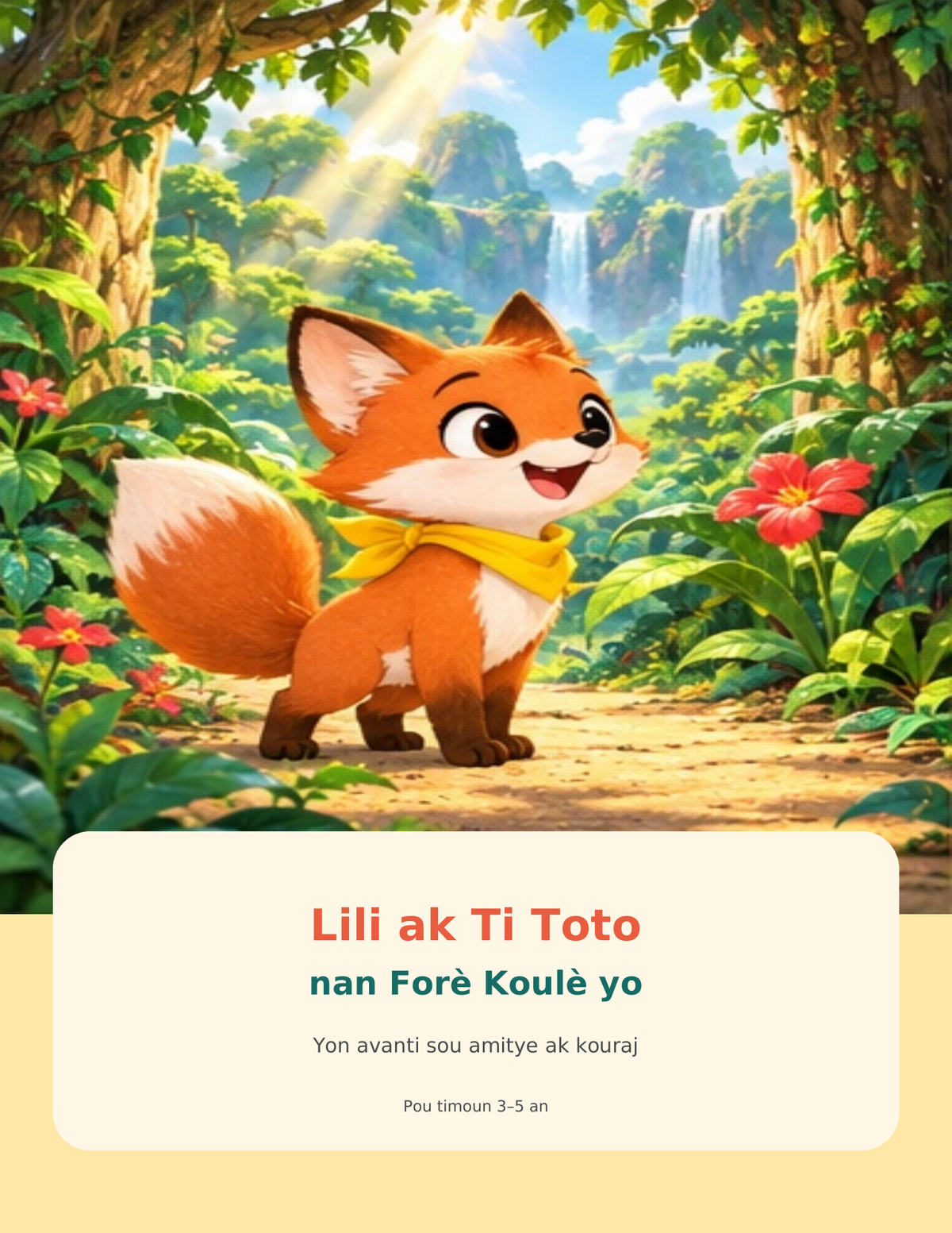 Lili ak Ti Toto nan Forè Koulè yo